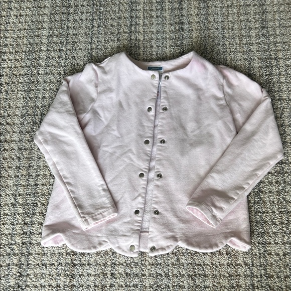 Jacadi Light Pink Button Down Shirt for Kids - Picture 1 of 5